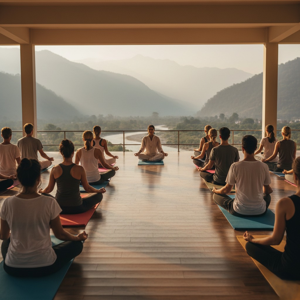 private yoga classes in Rishikesh